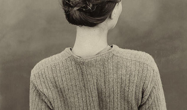 “I always want to find in a photograph a quintessential stillness,” Gowin says. Above, his wife, Edith, on Chincoteague Island, Va., in 1967.