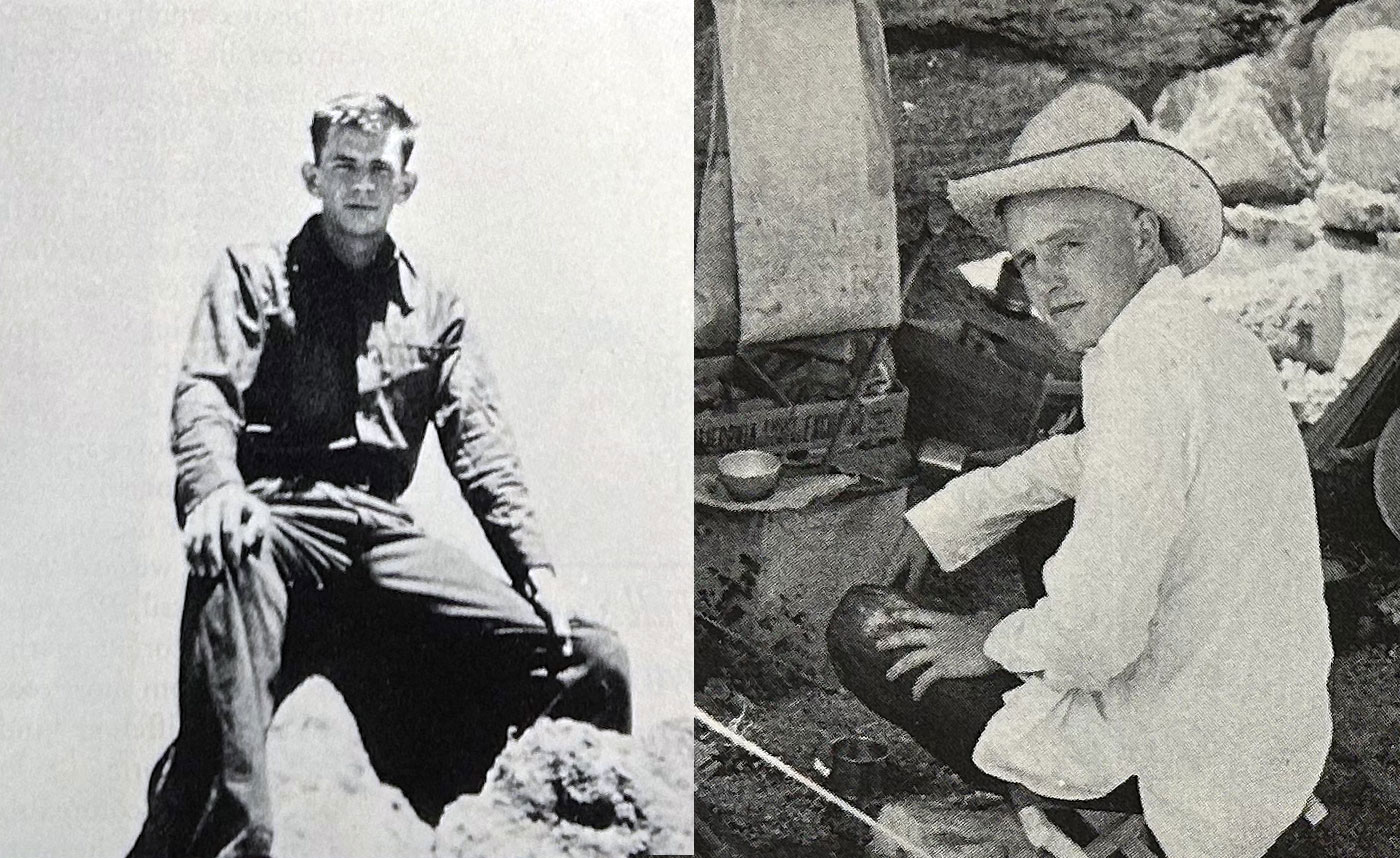 John Boyd ’43, left, and William W. Warner ’43