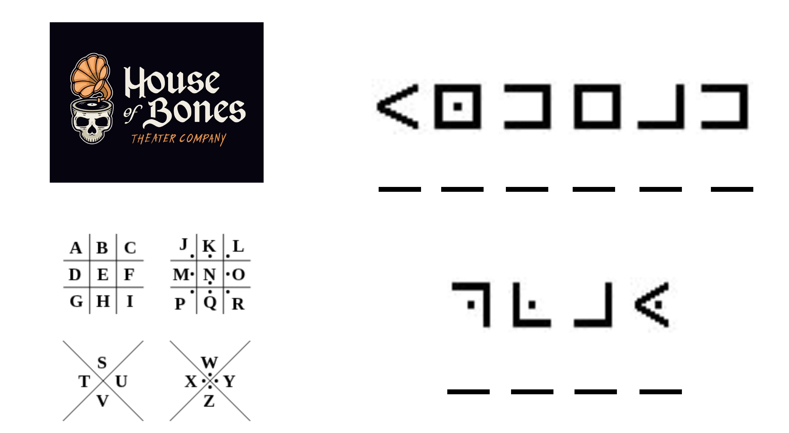 Puzzles are a key marketing element of House of Bones and, once solved, give clues to the created world