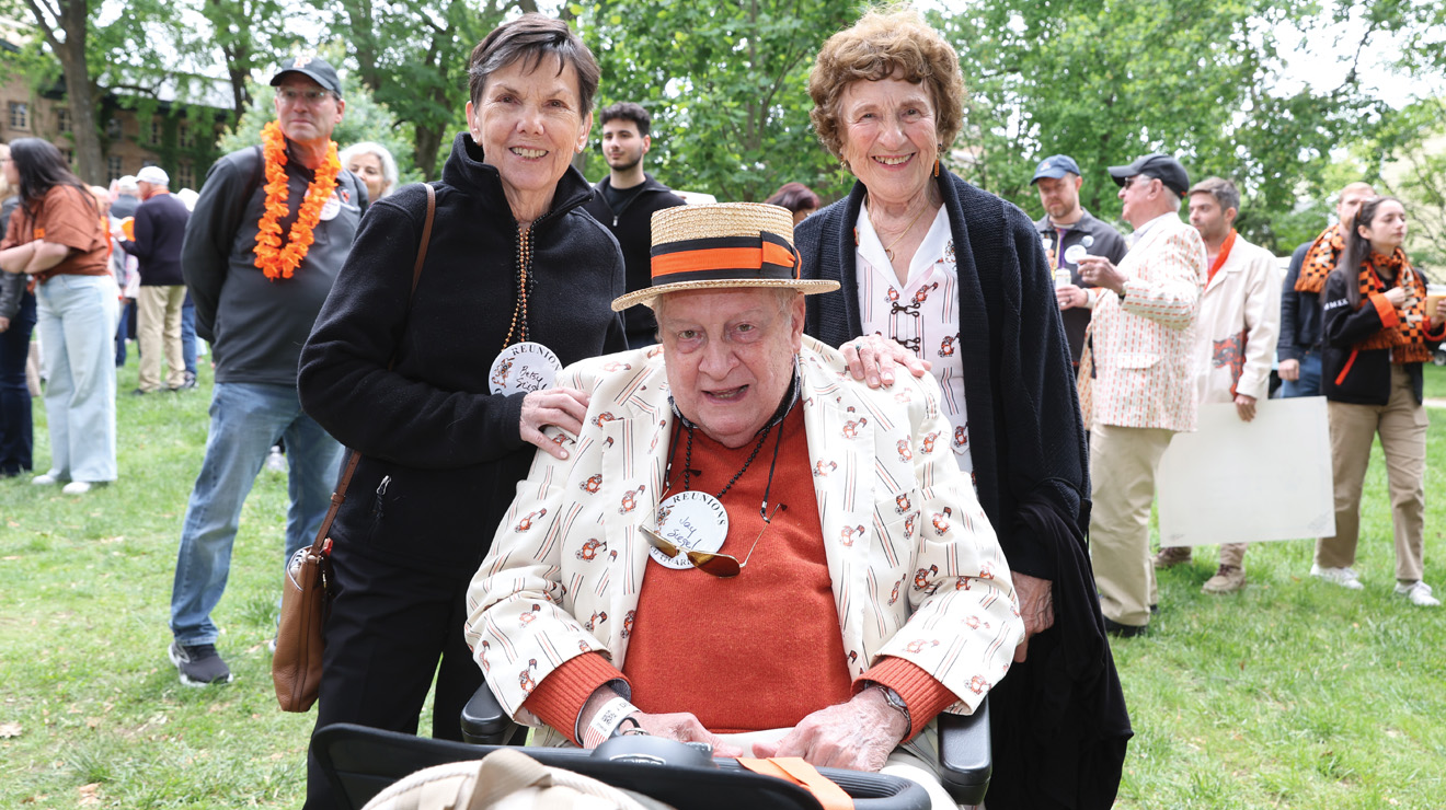 Jay Siegel ’59 may not be as young as he used to be, but he still makes the most of Reunions.