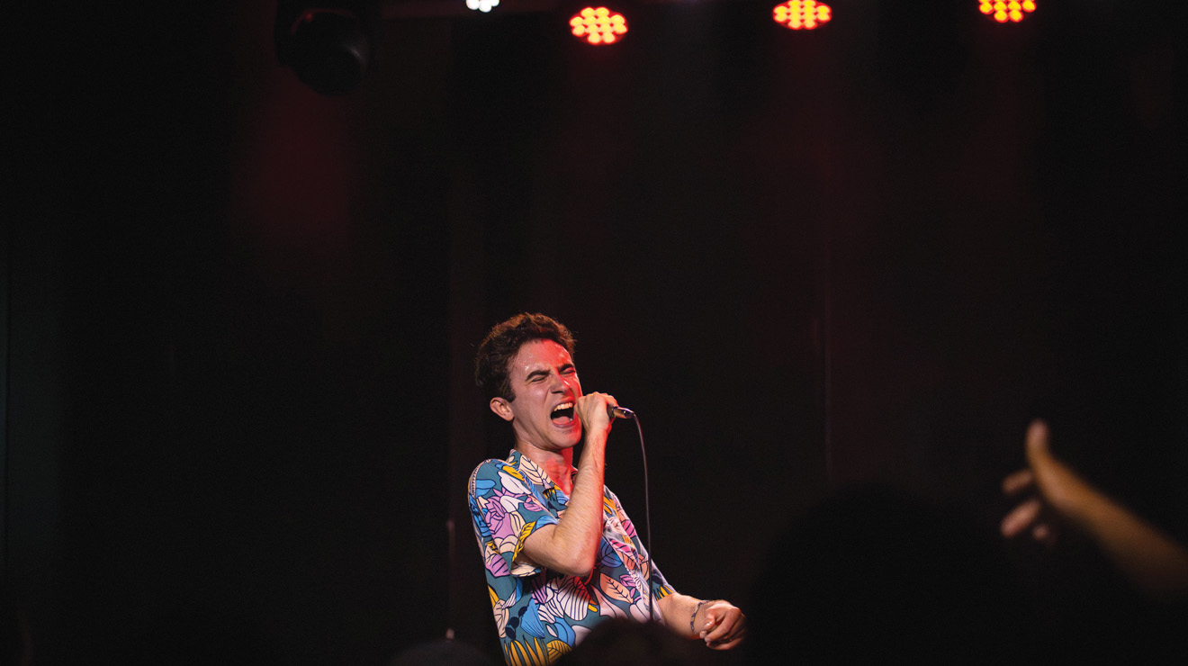 Daniel Goodman &rsquo;22, who began competing in Rubik&rsquo;s Cube and Pyraminx events at age 12, has since turned to performing as a rapper under the name DG the Artist.