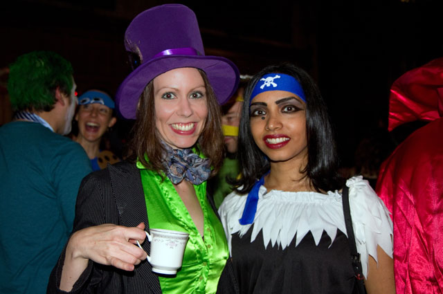 Cara Carraher, left, and Sohanna Akan. (Photos by John O'Neill '13)
