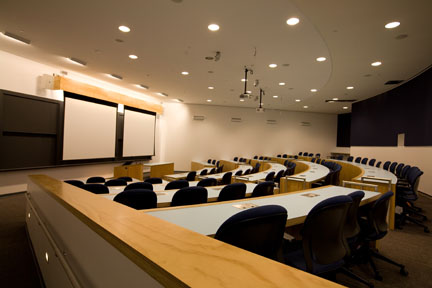 One of the two bowl classrooms.