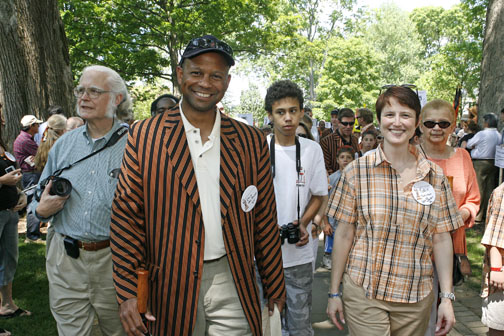 Chris VanBuren ’84 with his wife, Robin Tomlinson VanBuren ’86.