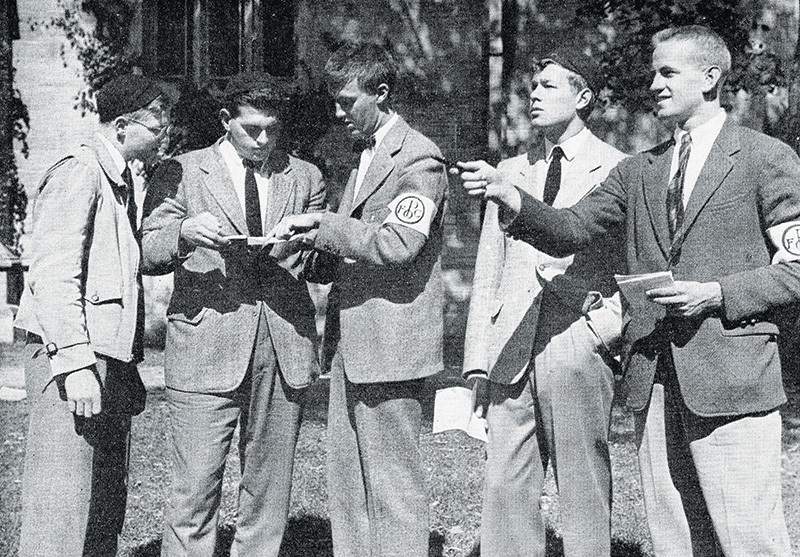 Orientation leaders from 1938