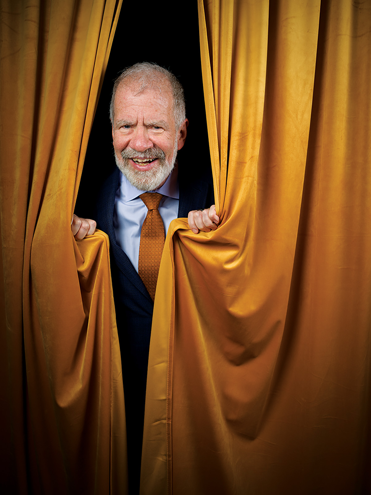 The Man Behind the Curtain Princeton Alumni Weekly