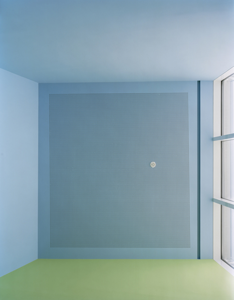 Julian Faulhaber, German, born 1975: Ceiling, 2006. Lambda print mounted on DiBol, 152.4 x 119.4 cm. Princeton University Art Museum, promised gift of Philip F. Maritz, Class of 1983. © Julian Faulhaber /VG Bildkunst Bonn / image courtesy the artist.