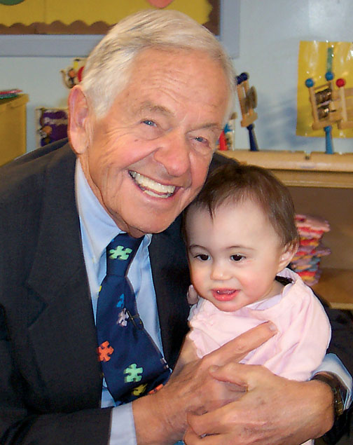 Pediatrician T. Berry Brazelton ’40, pictured in 2006.