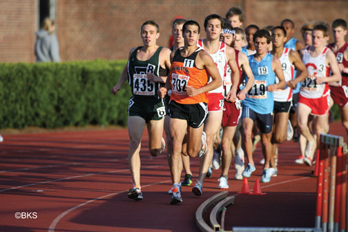 Donn Cabral ’12 won two events at the Ivy ­Heptagonals.