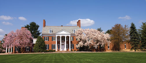 The USGA Museum is housed in a Far Hills, N.J., mansion designed by John Russell Pope, the architect of the Jefferson Memorial and the West Building of the National Gallery of Art. When the USGA decided to expand the building, adding 16,000 square feet of