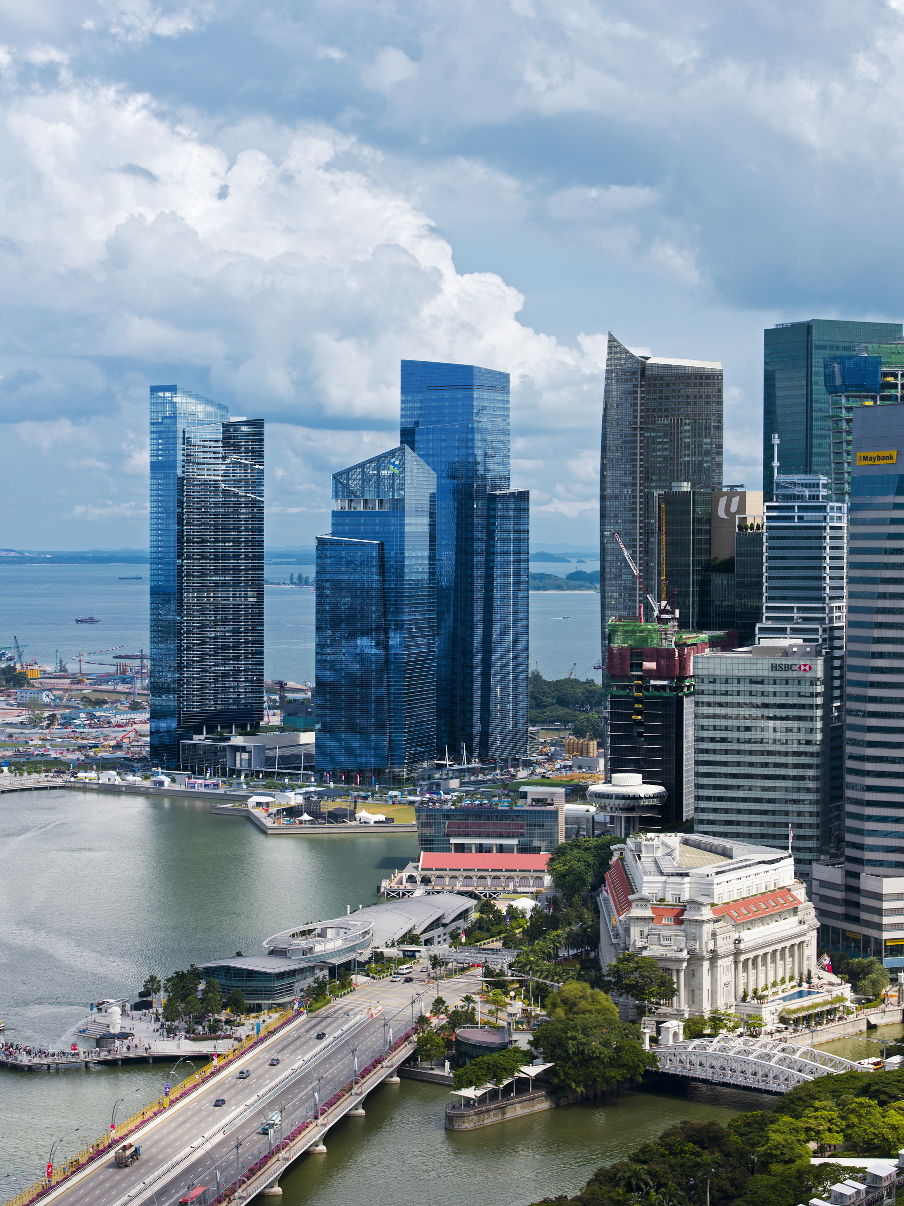 Marina Bay Financial Centre, Singapore. (Photo: Michael Weber)