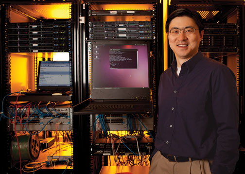 To improve wireless networks, Professor Mung Chiang develops time-dependent pricing algorithms that discourage use during high-traffic periods.