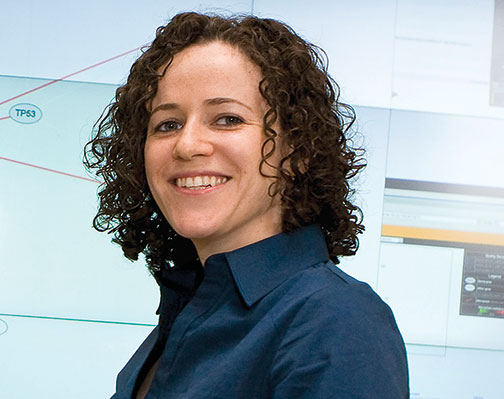 Mind-Olga2new.jpg Making sense of large, computer-generated datasets is computer science professor Olga Troyanskaya’s bread and butter.