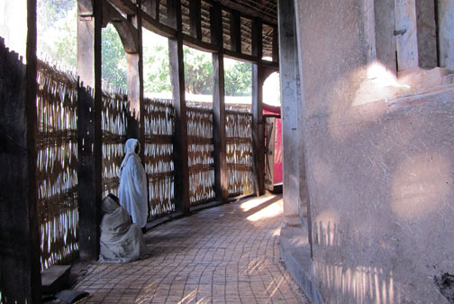 Manuscripts about an Ethiopian female saint were found by assistant professor Wendy Laura Belcher in Gadam Betra Maryam, a monastery on Ethiopia’s Lake Tana.