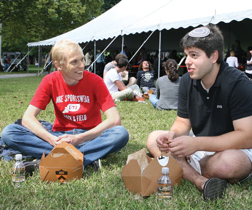Graduate-student orientation included talks on “success in graduate school” and “understanding your financial landscape.” But it wasn’t all serious: Grad students also went on a dessert crawl to sample the fare at some of Princeton’s ice cream