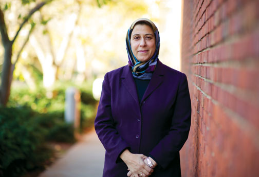 Associate professor Amaney A. Jamal says some Arabs fear that embracing democracy could jeopardize U.S. aid.