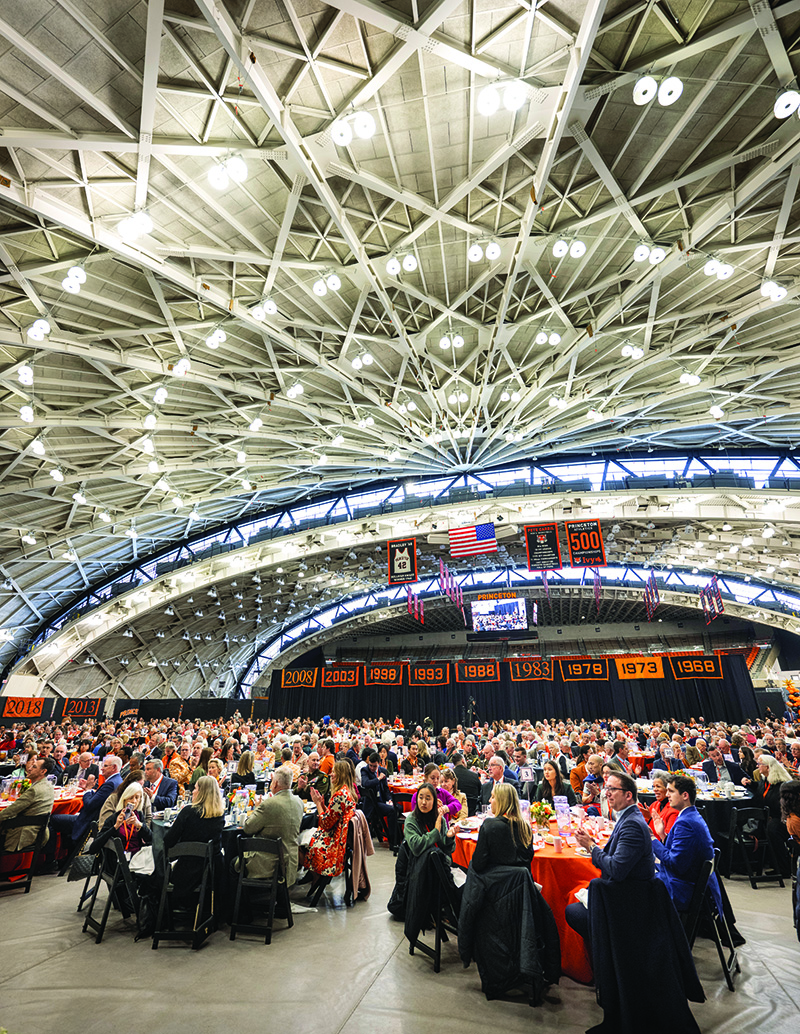 Banquet in Jadwin Gym