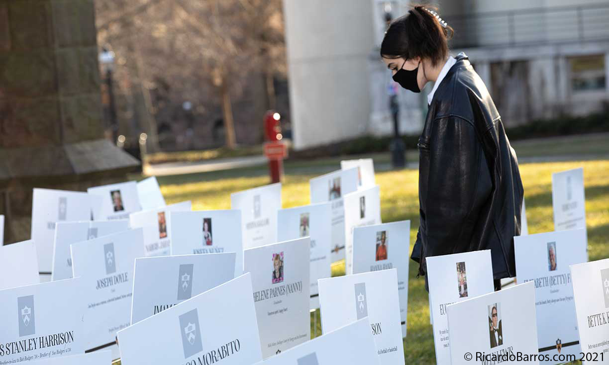 With ‘Silent Vigil,’ Princeton Remembers Lives Lost to COVID19