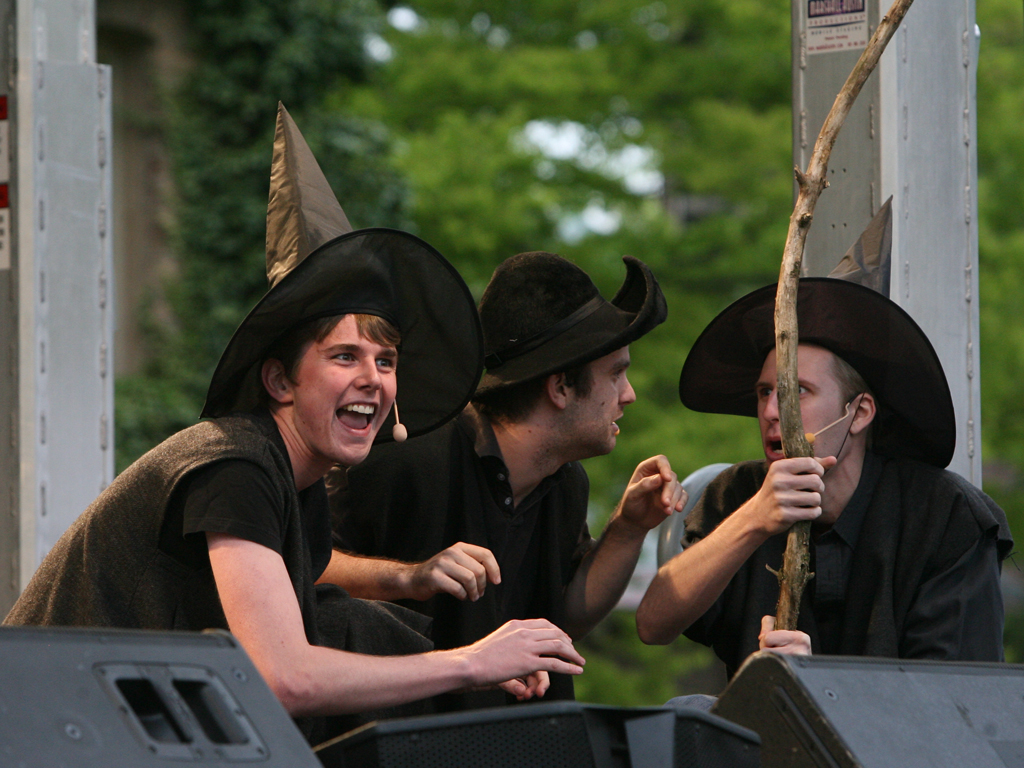 The Princeton Shakespeare Company begins its special Shirleypalooza performance, which featured the story of Queen Tilghman.