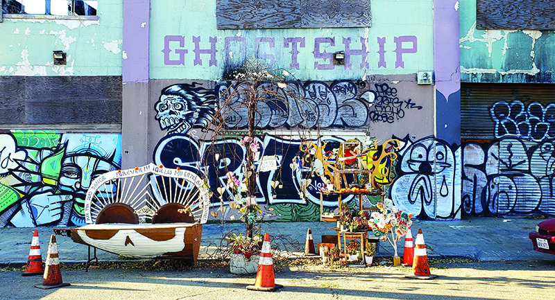 The Ghost Ship art space