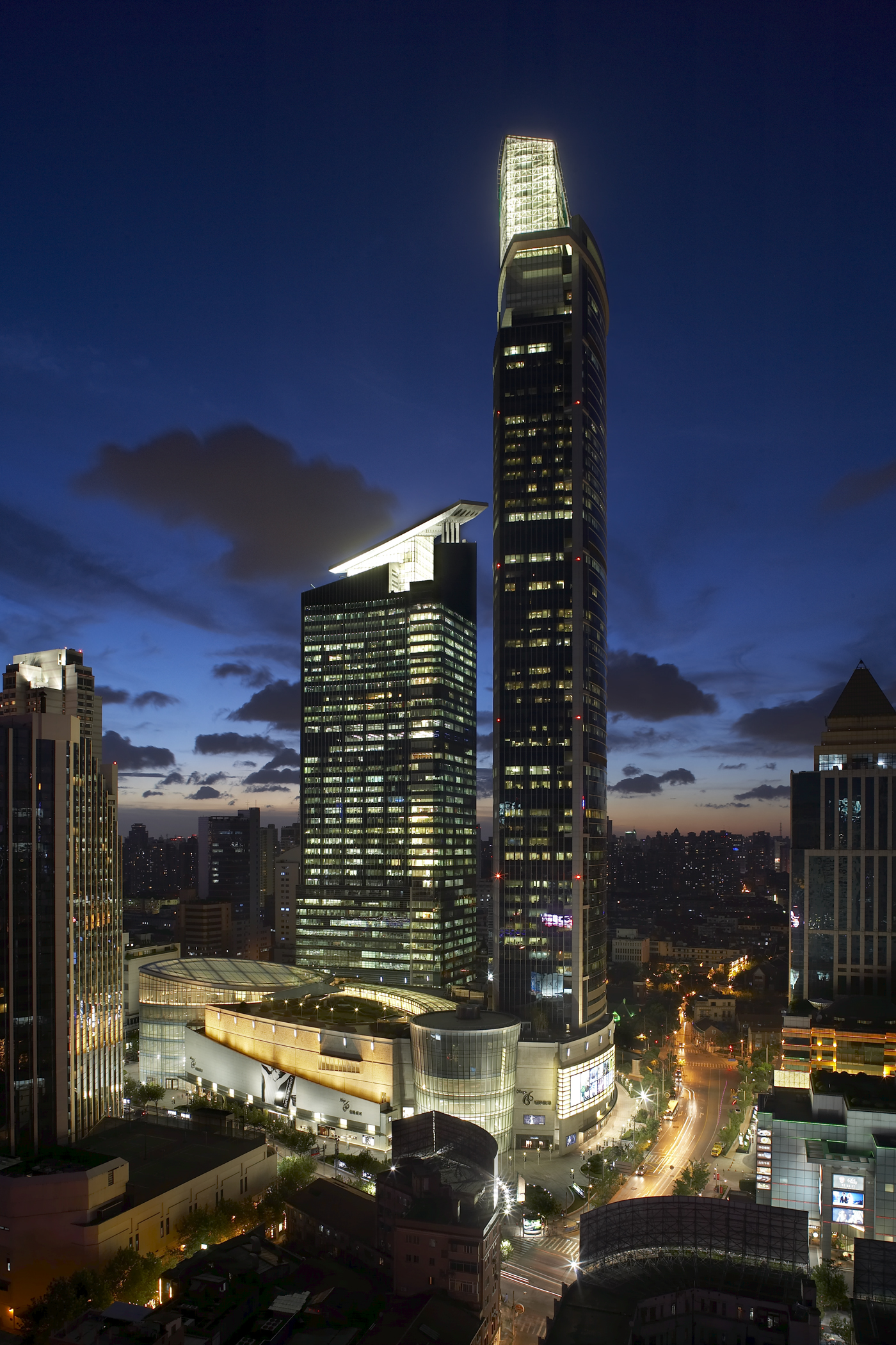 Plaza 66, one of the tallest buildings in Shanghai, China. (Photo: Zhen Zhonghai)