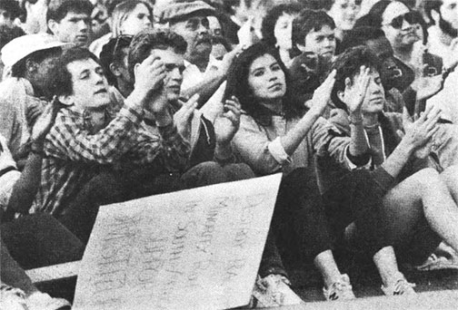 Cannon Green 1985: Arresting