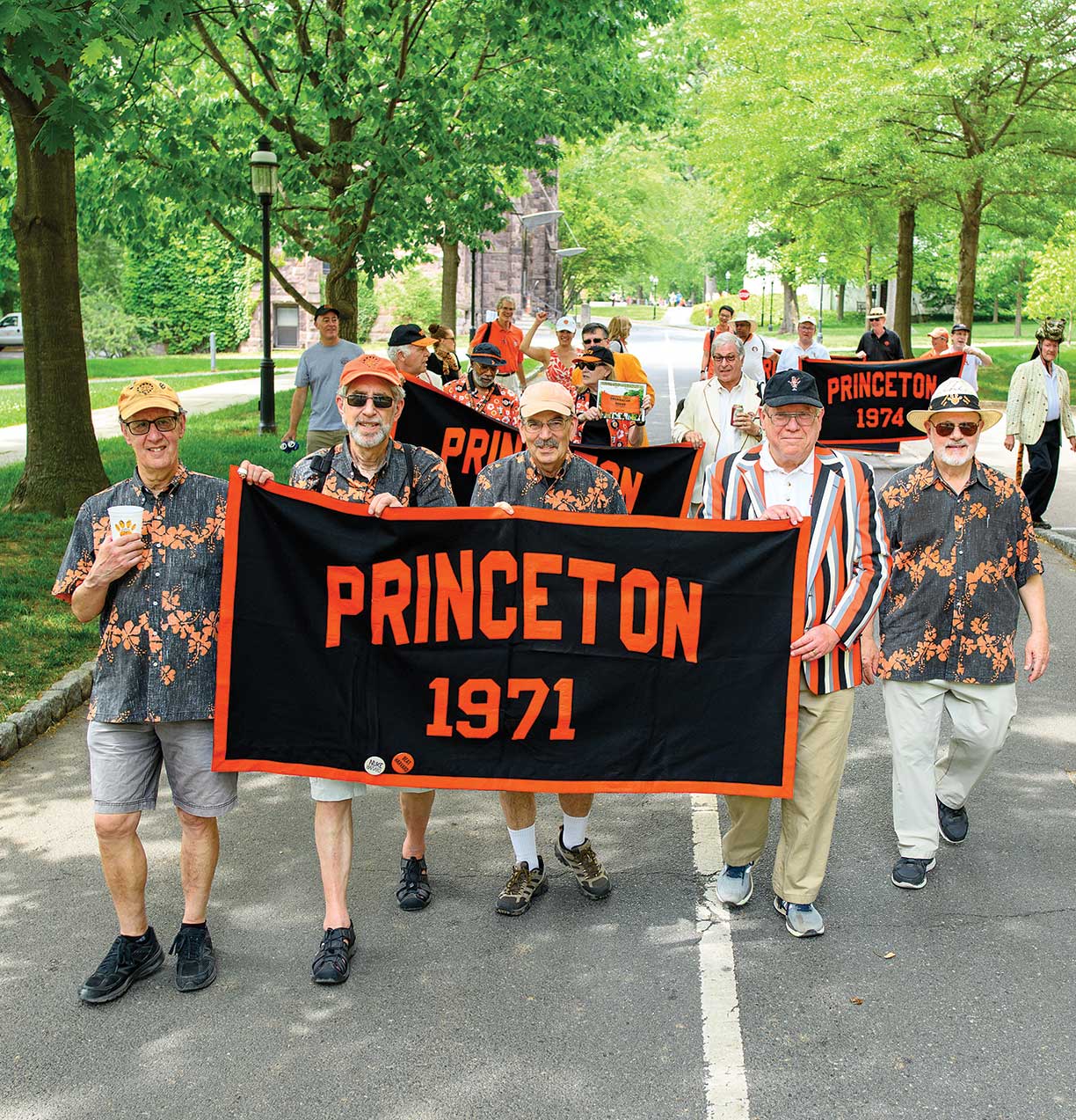 Princetonians Photo Rogue PRaiders at Reunions Princeton Alumni Weekly