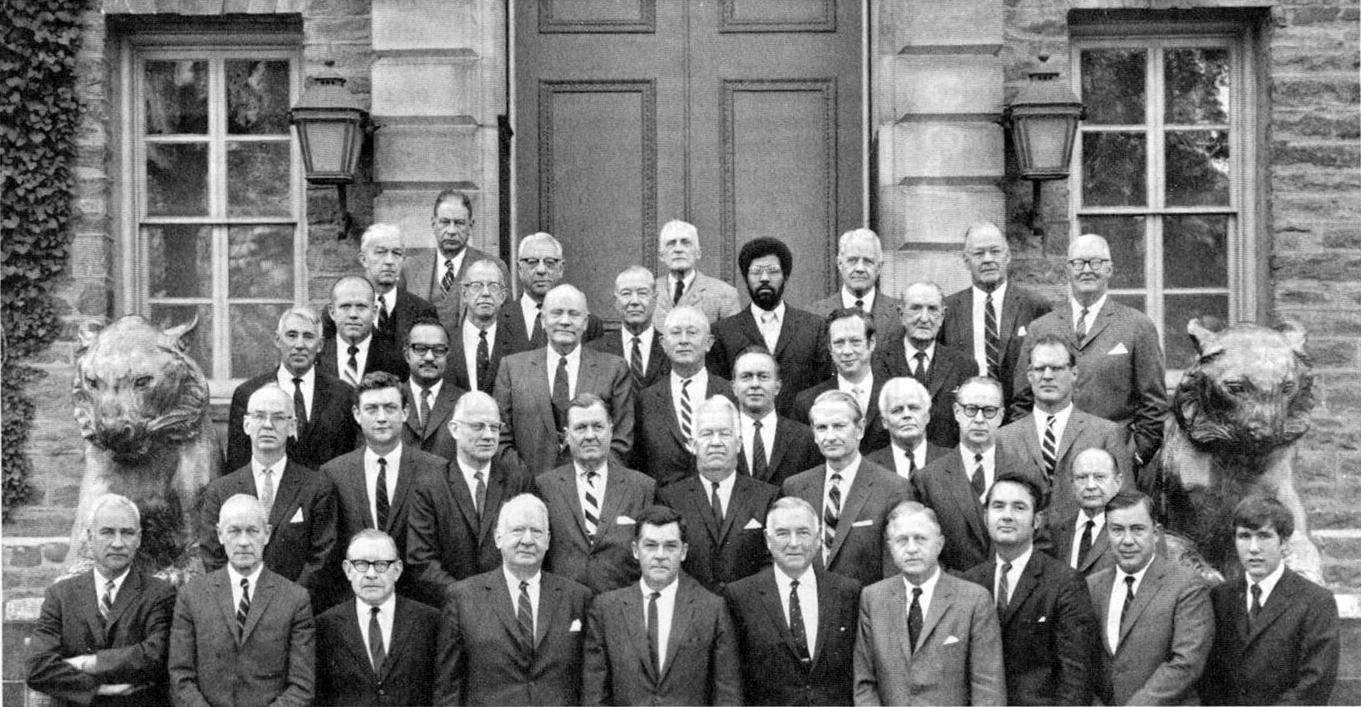 Princeton Trustees, October 1969