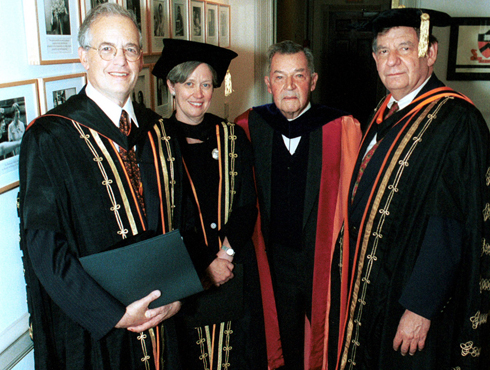 2001: After 15 years on the biology faculty, Shirley Tilghman is formally installed as Princeton’s 19th president Sept. 28, 2001. In her speech, Tilghman addresses the recent Sept. 11 terrorist attacks, saying that “history will judge us in the weeks 