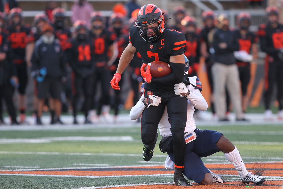Penn Dashes Princeton Football s Ivy Title Hopes With Late Touchdown
