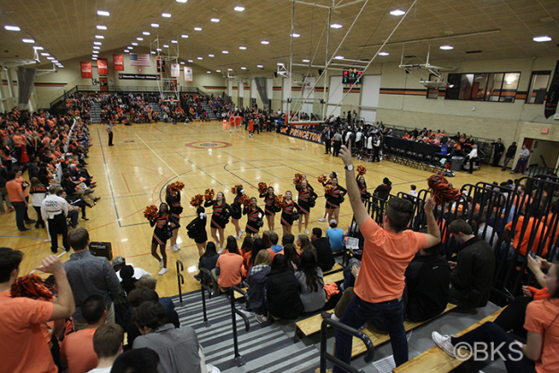 Princeton beat Saint Peterâs in the first game at Dillon Gym since 1969. (Beverly Schaefer)