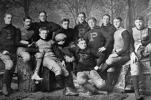 First American Football Game Ever Filmed: 1903 Princeton Tigers vs Yale  Bulldogs 