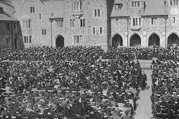 Dedication of the Graduate College, 1913.
