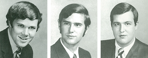 hendricks-owens-meyers.png Bill Hendricks ’70, Gregg Owens ’70, Jeff Meyers ’70: Kids at home