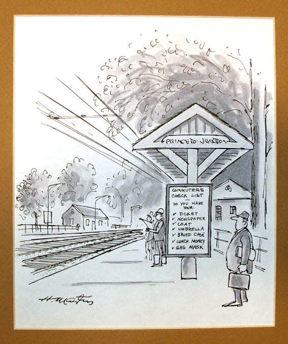 Henry Martin at the Junction: Headed for The New Yorker