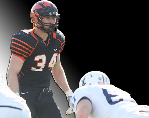 Co-captain Mike Zeuli ’15