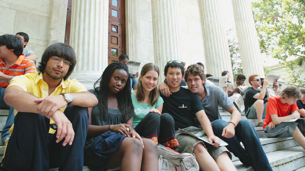 Newly arrived international students got to know each other during a four-day pre-orientation introduction to our campus in September.