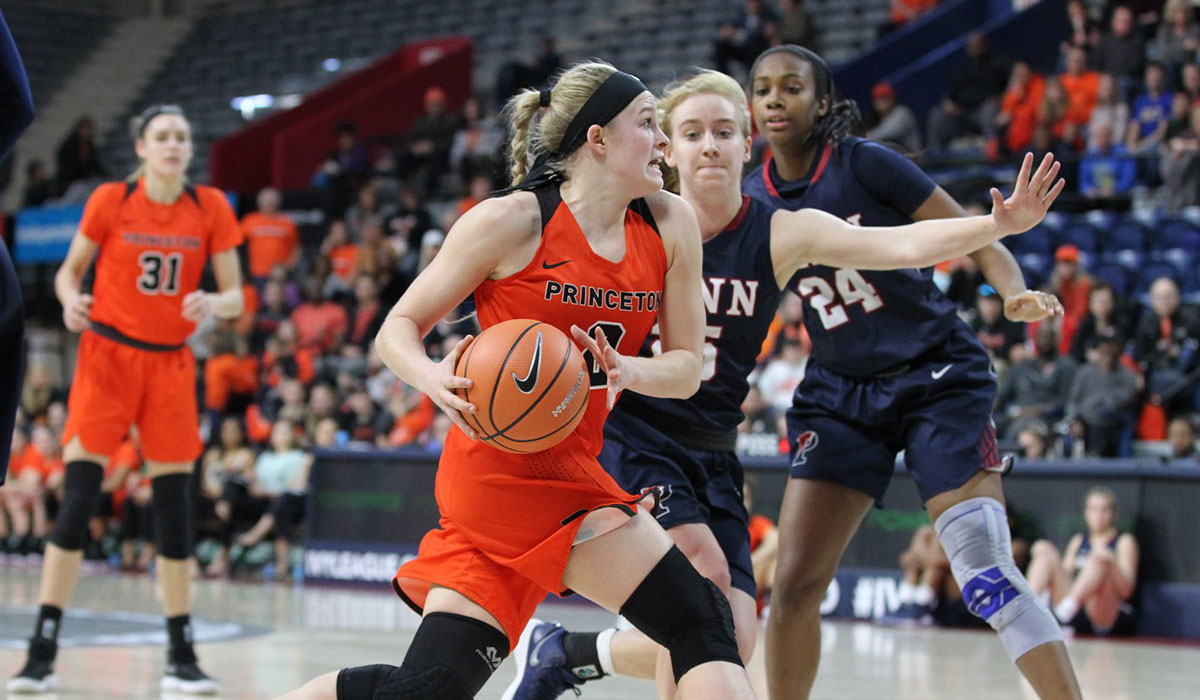 Women S Basketball Princeton Dominates Ivy Final Earns Bid To Ncaa Tournament Princeton