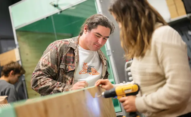 Students Rebuild Heating System at Rockefeller College