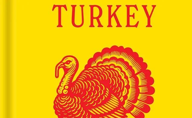 Cover of Consider the Turkey which is a yellow book with the text in red and picture of a turkey