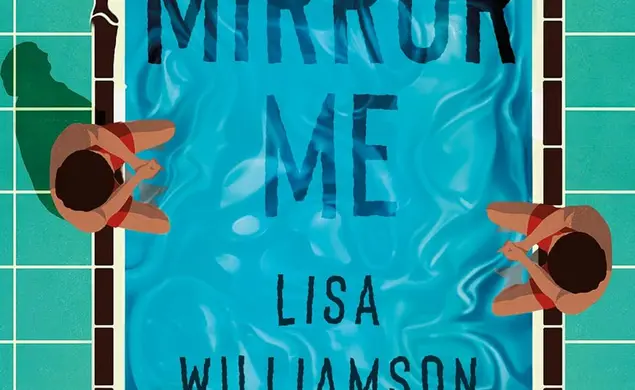 815m+PRJuQL._SL1500_.jpg Mirror Me book cover features an illustration of an areal view of a pool with two people sitting across the pool from each other.