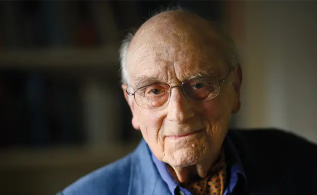 OTC_In Memoriam Victor Brombert.jpg Victor Brombert distinguished older gentleman dramatically lit photo