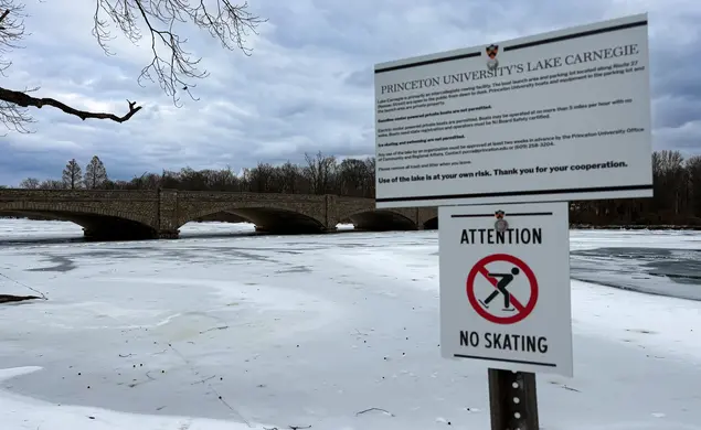 Skating Banned on Lake Carnegie Despite Coldest Winter in Years