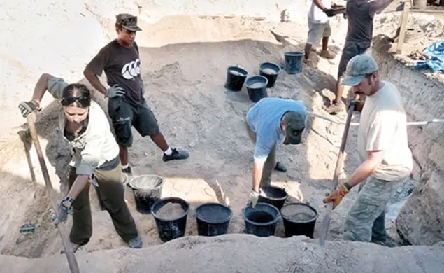 The remains of Marine 1st Lt. Alexander Bonnyman Jr. ’32 were found last May.