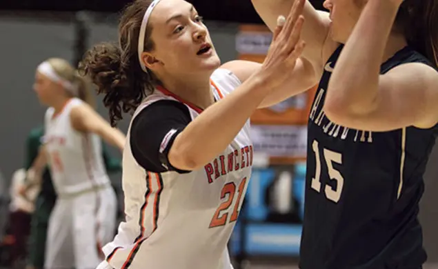 Alex Wheatley ’16 and the Tigers have held opponents to an average of 52 points per game.