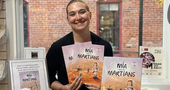 Astrophysicist Emma Louden ’20 Pens Children’s Books About Space Astrophysicist Emma Louden ’20 Pens Children’s Books About Space