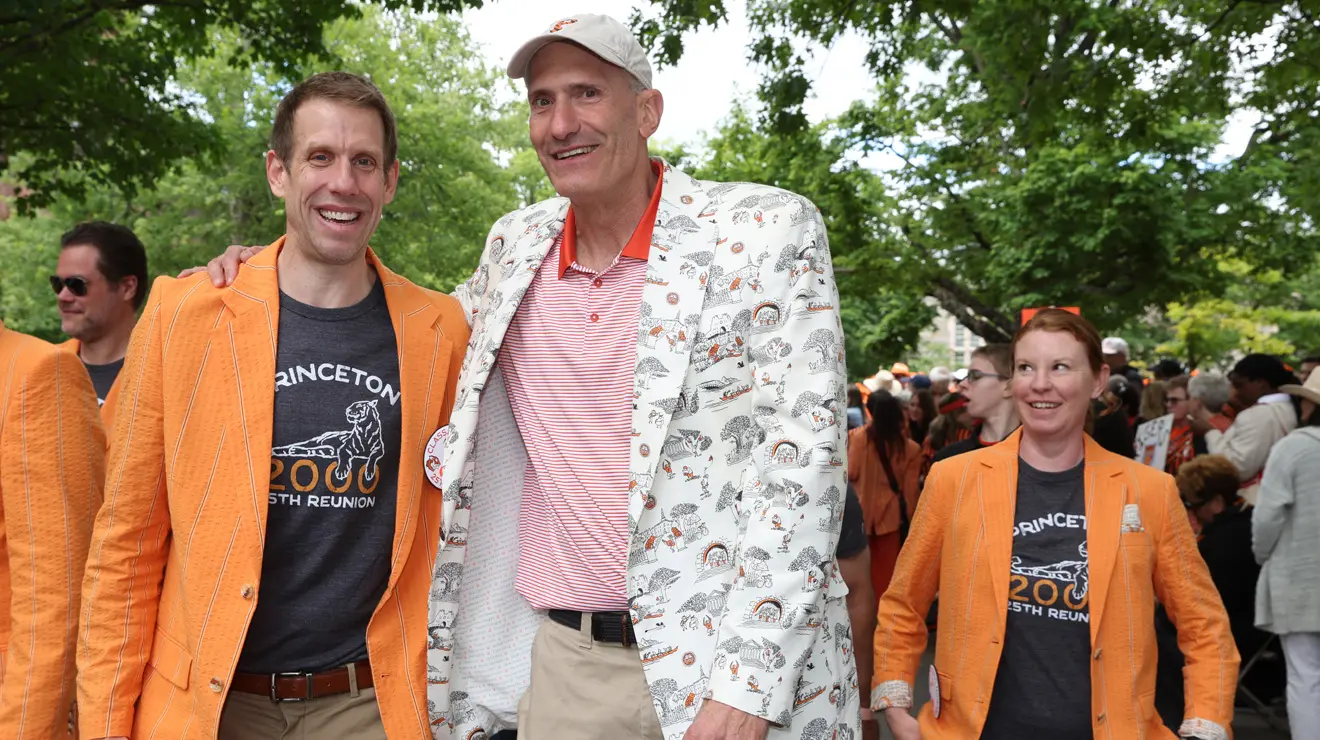 Mason Rocca and Howard Levy at the P-rade.