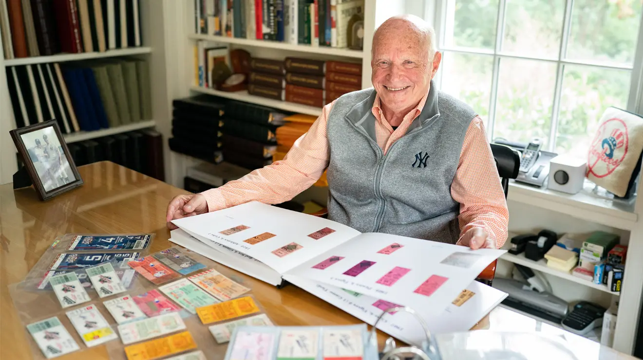 Henry Von Kohorn ’66 Has a Ticket From Nearly Every World Series Game. Ever.