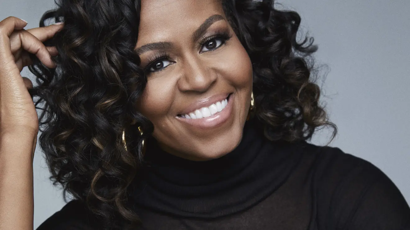 Michelle Obama '85's official author photo