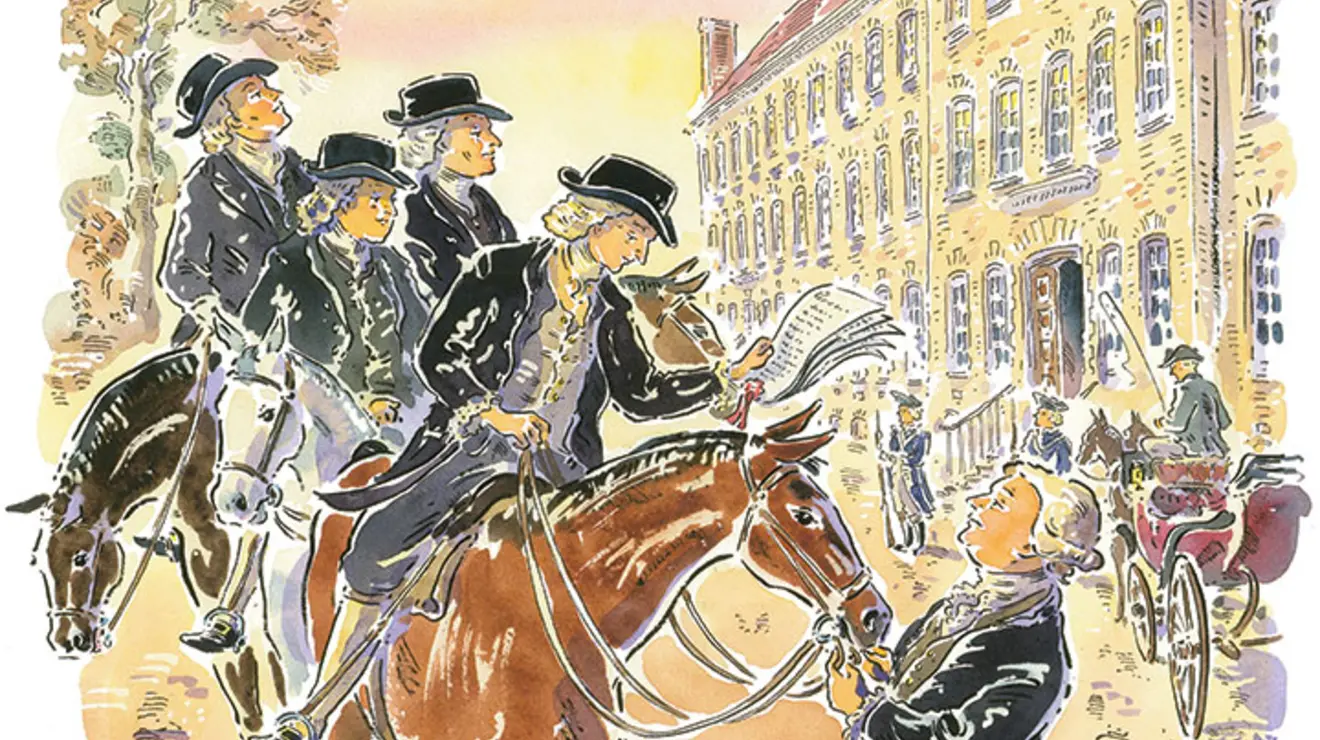 A Moment in Nassau Hall A Moment in Nassau Hall